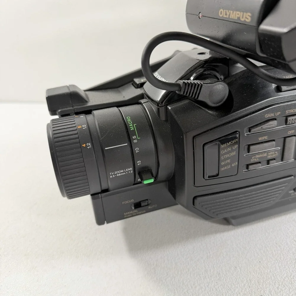 Olympus VX-S405-U Digital S-VHS Movie Camcorder W/ Accessories AS IS FOR PARTS